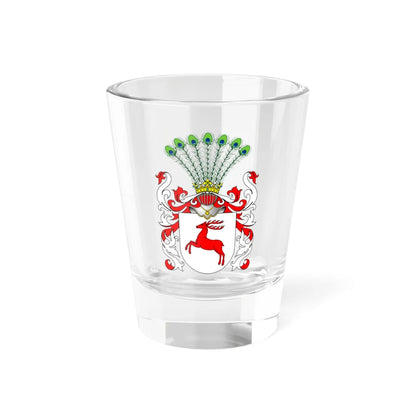 POL COA Brochwicz (Poland) (Coat of Arms) Shot Glass 1.5oz 1.5oz - Go Mug Yourself