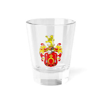 POL COA Brodowski II (Poland) (Coat of Arms) Shot Glass 1.5oz 1.5oz - Go Mug Yourself