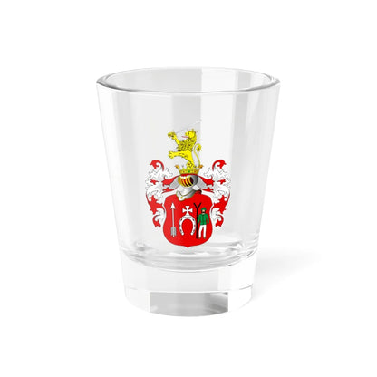 POL COA Brodowski (Poland) (Coat of Arms) Shot Glass 1.5oz 1.5oz - Go Mug Yourself