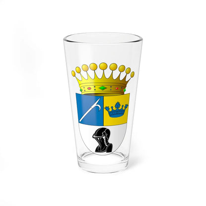 POL COA Bronikowski (Poland) (Coat of Arms) Pint Glass 16oz 16oz - Go Mug Yourself