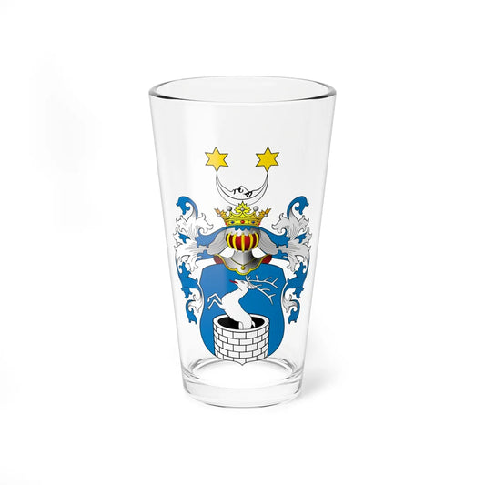 POL COA Bronk (Poland) (Coat of Arms) Pint Glass 16oz 16oz - Go Mug Yourself