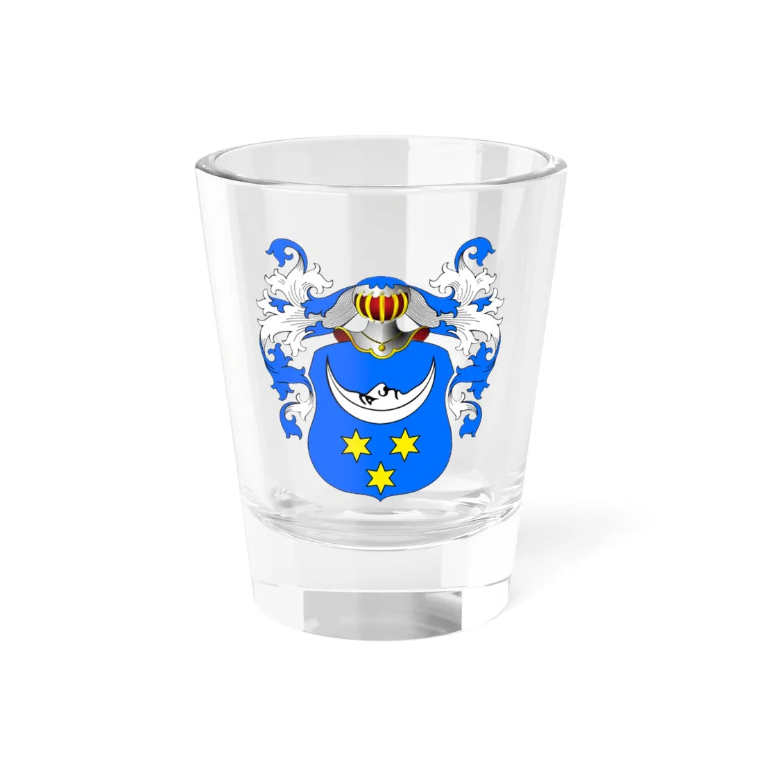 POL COA Brychta (Poland) (Coat of Arms) Shot Glass 1.5oz 1.5oz - Go Mug Yourself