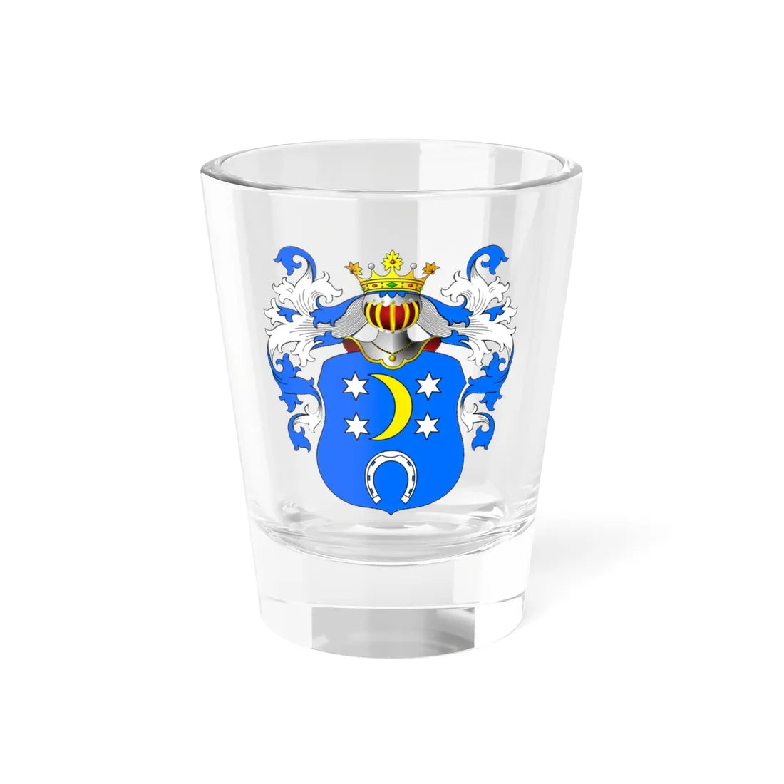 POL COA Brzeżewski (Poland) (Coat of Arms) Shot Glass 1.5oz 1.5oz - Go Mug Yourself