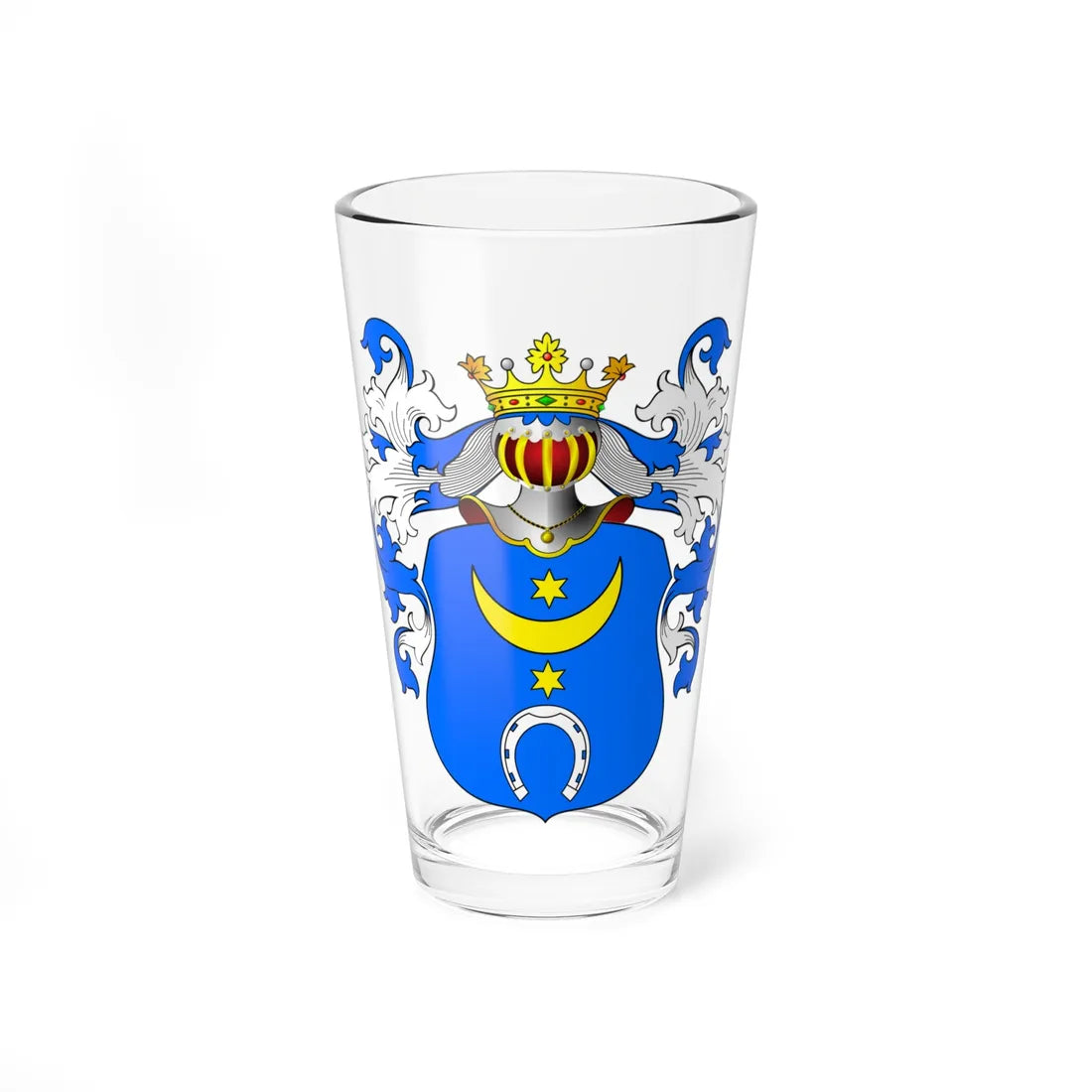 POL COA Brzezowski (Poland) (Coat of Arms) Pint Glass 16oz 16oz - Go Mug Yourself