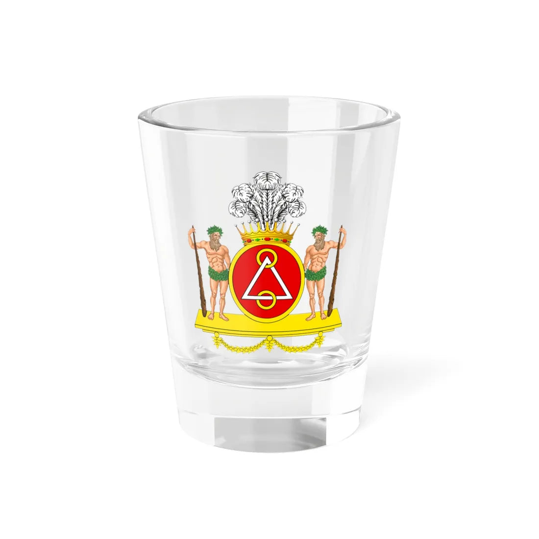 POL COA Brzostowski alt (Poland) (Coat of Arms) Shot Glass 1.5oz 1.5oz - Go Mug Yourself