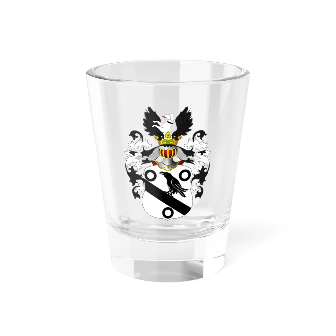 POL COA Buchholtz (Poland) (Coat of Arms) Shot Glass 1.5oz 1.5oz - Go Mug Yourself