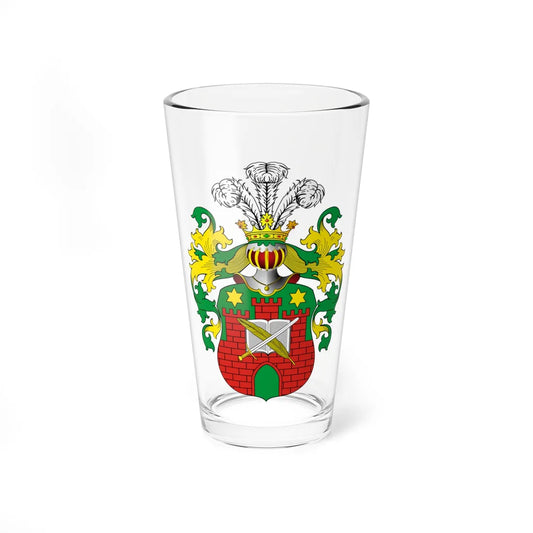 POL COA Budzisław (Poland) (Coat of Arms) Pint Glass 16oz 16oz - Go Mug Yourself
