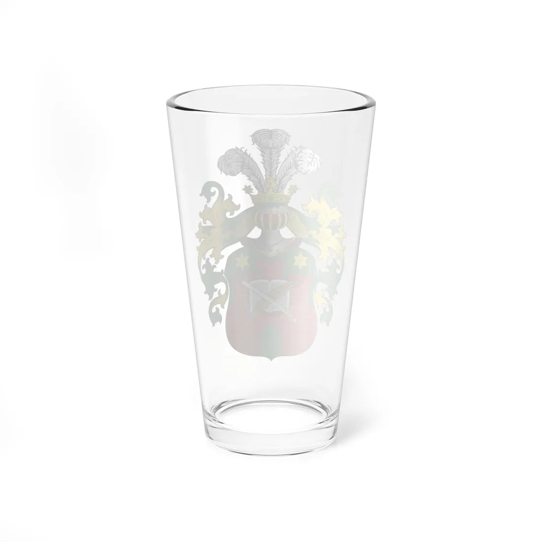 POL COA Budzisław (Poland) (Coat of Arms) Pint Glass 16oz - Go Mug Yourself