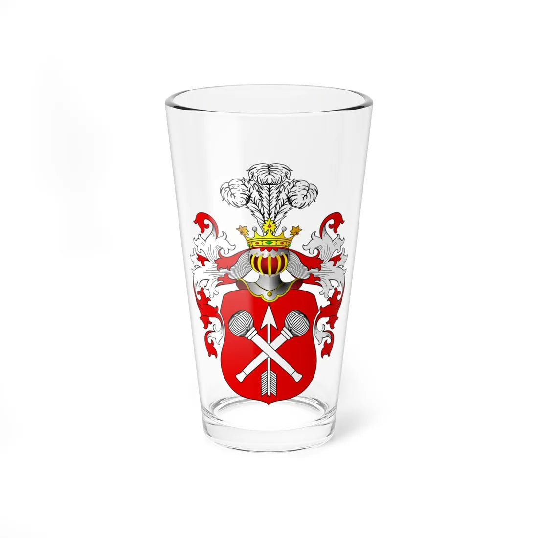 POL COA Bugajewski (Poland) (Coat of Arms) Pint Glass 16oz 16oz - Go Mug Yourself
