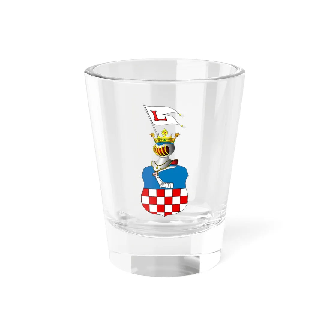 POL COA Bukowczyk (Poland) (Coat of Arms) Shot Glass 1.5oz 1.5oz - Go Mug Yourself