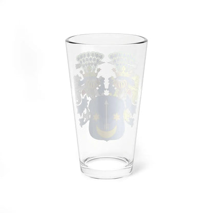POL COA Buszyński (Poland) (Coat of Arms) Pint Glass 16oz - Go Mug Yourself
