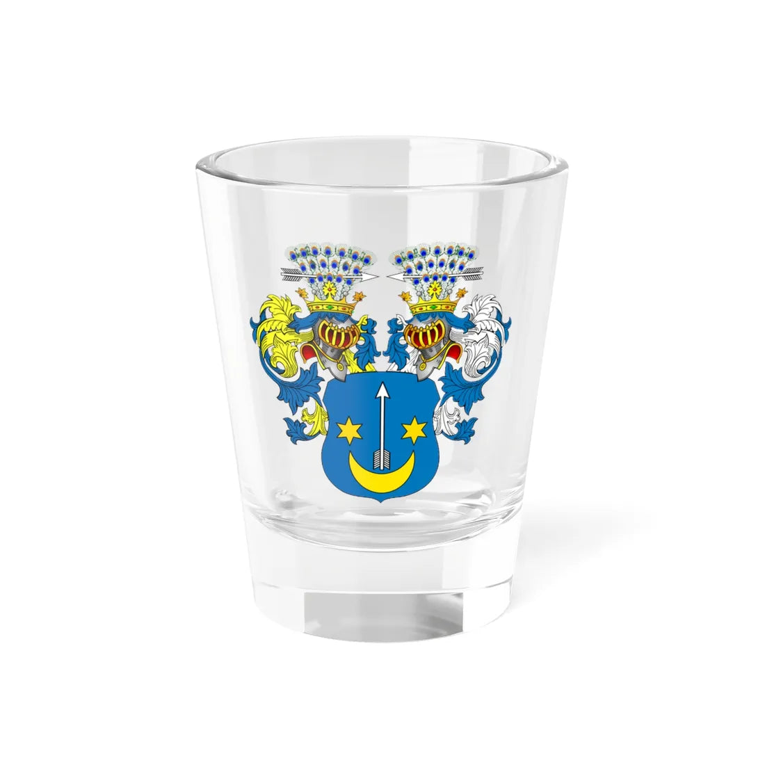 POL COA Buszyński (Poland) (Coat of Arms) Shot Glass 1.5oz 1.5oz - Go Mug Yourself