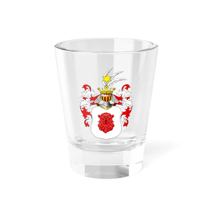 POL COA Bychowski II (Poland) (Coat of Arms) Shot Glass 1.5oz 1.5oz - Go Mug Yourself