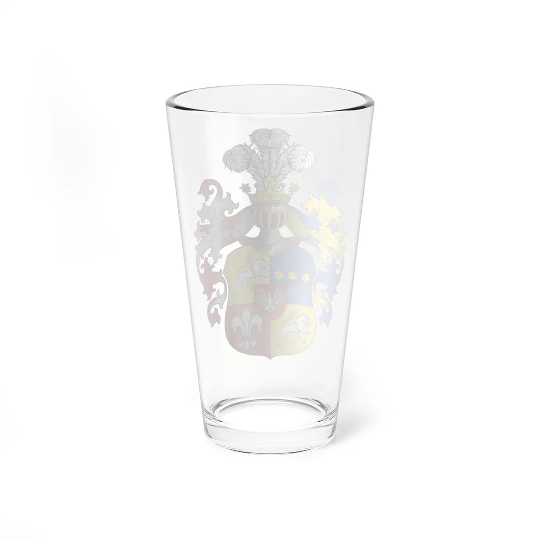 POL COA Campioni (Poland) (Coat of Arms) Pint Glass 16oz - Go Mug Yourself
