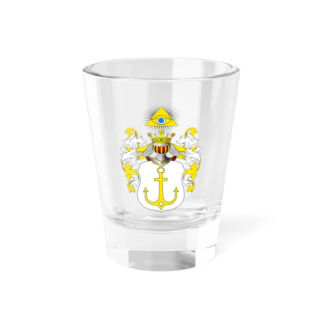 POL COA Chamier (Poland) (Coat of Arms) Shot Glass 1.5oz 1.5oz - Go Mug Yourself