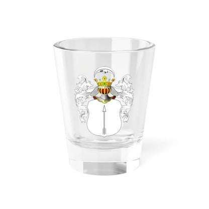 POL COA Chamir IV (Poland) (Coat of Arms) Shot Glass 1.5oz 1.5oz - Go Mug Yourself
