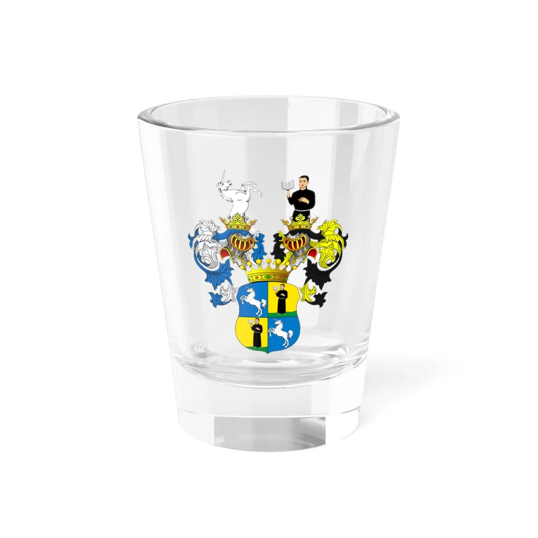 POL COA Chłędowski (Poland) (Coat of Arms) Shot Glass 1.5oz 1.5oz - Go Mug Yourself