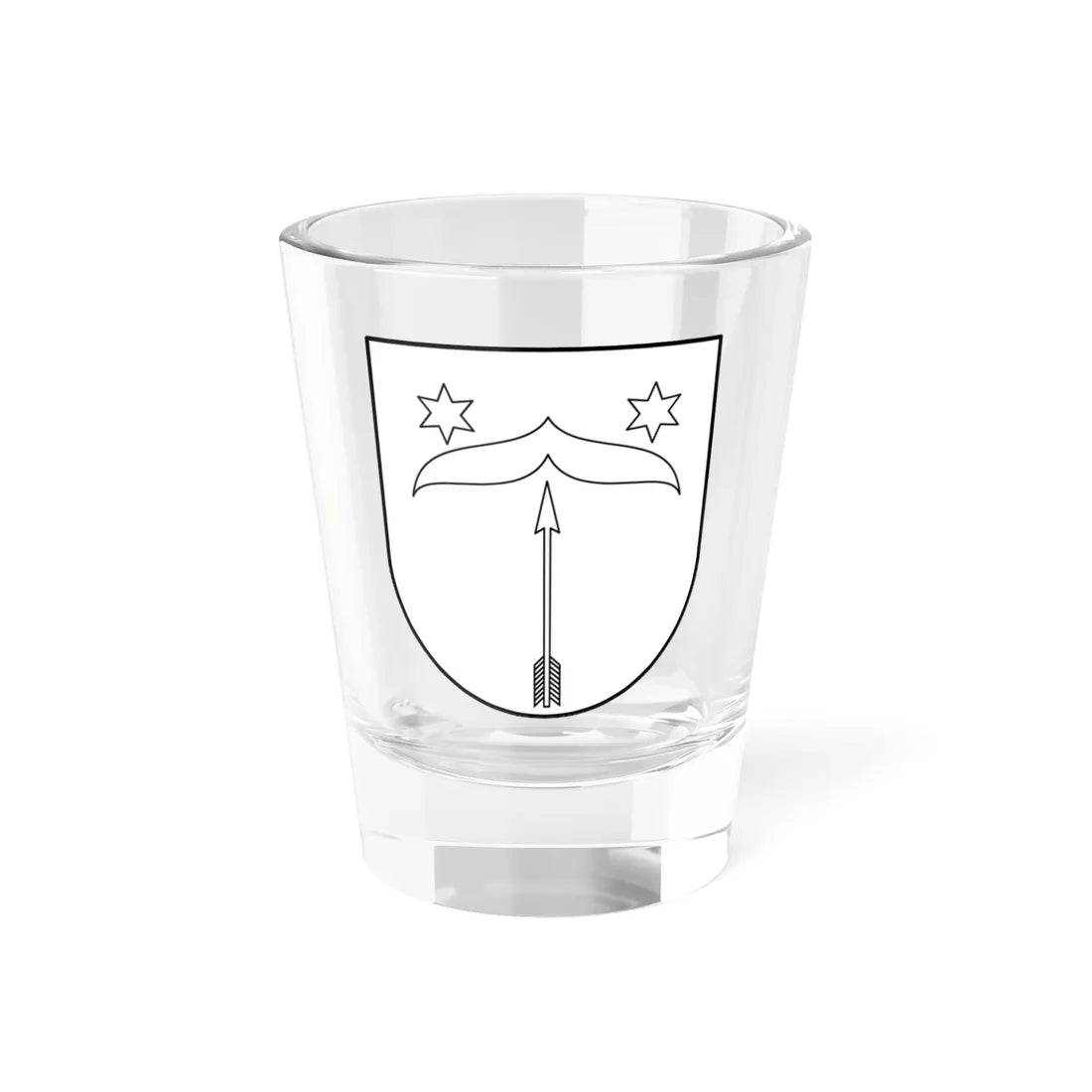 POL COA Chełmowski (Poland) (Coat of Arms) Shot Glass 1.5oz 1.5oz - Go Mug Yourself