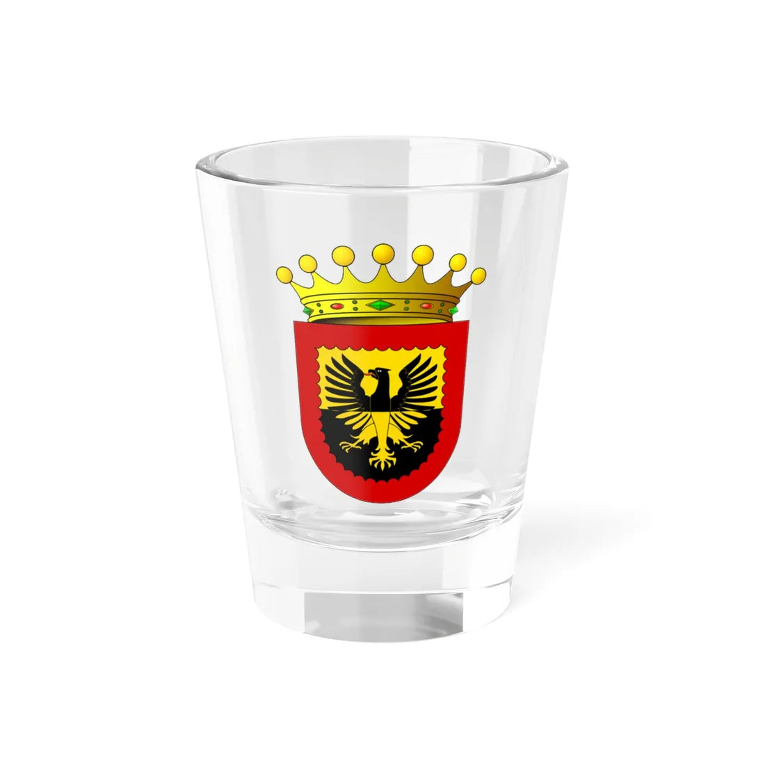 POL COA Chereskul (Poland) (Coat of Arms) Shot Glass 1.5oz 1.5oz - Go Mug Yourself