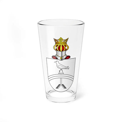 POL COA Cheromowicz (Poland) (Coat of Arms) Pint Glass 16oz 16oz - Go Mug Yourself