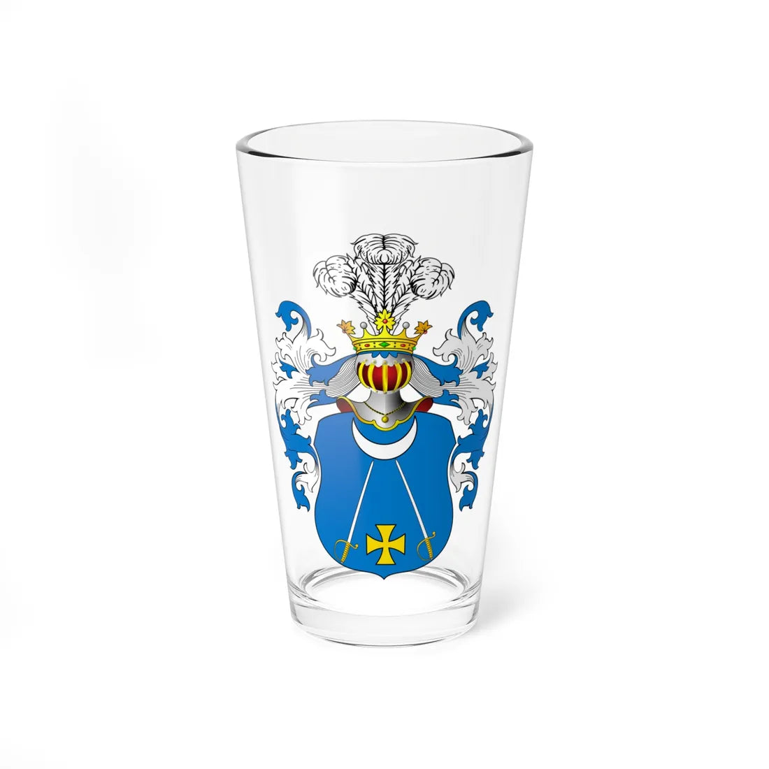 POL COA Chilczewski (Poland) (Coat of Arms) Pint Glass 16oz 16oz - Go Mug Yourself