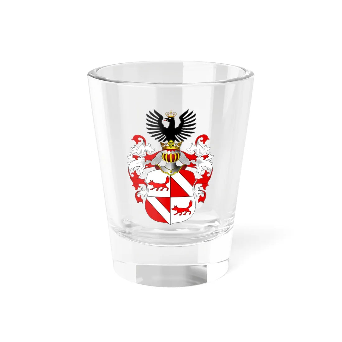 POL COA Chitry (Poland) (Coat of Arms) Shot Glass 1.5oz 1.5oz - Go Mug Yourself