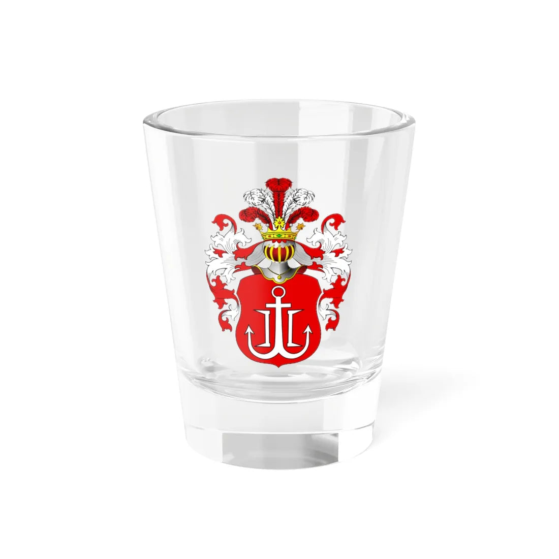 POL COA Cholewa II (Poland) (Coat of Arms) Shot Glass 1.5oz 1.5oz - Go Mug Yourself
