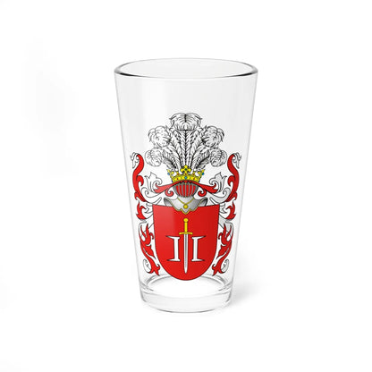POL COA Cholewa (Poland) (Coat of Arms) Pint Glass 16oz 16oz - Go Mug Yourself