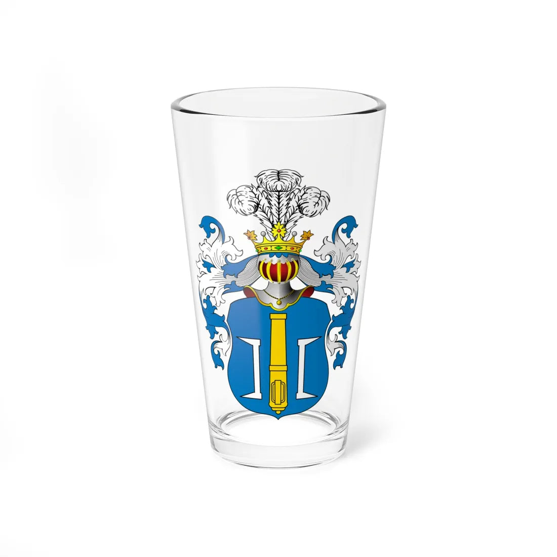 POL COA Cholewiec (Poland) (Coat of Arms) Pint Glass 16oz 16oz - Go Mug Yourself