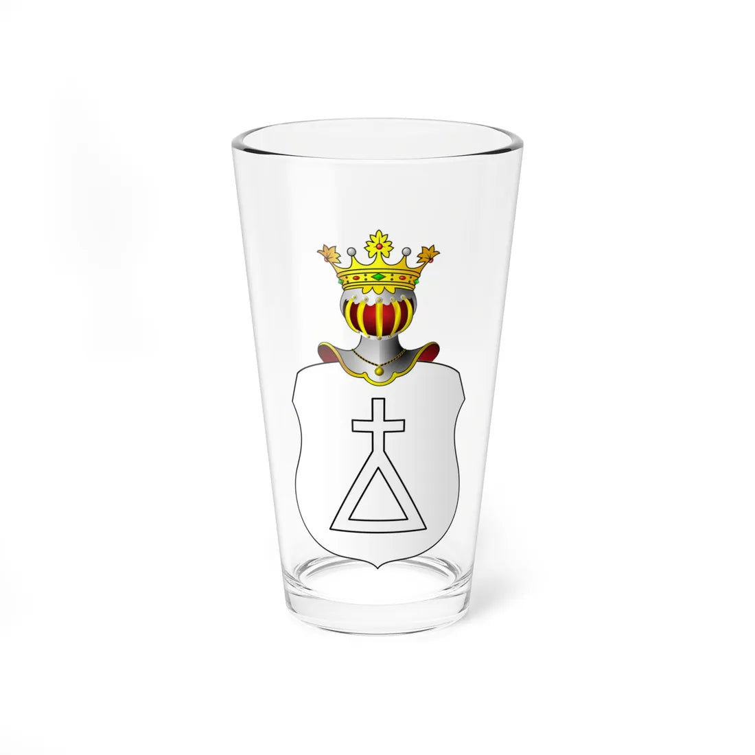 POL COA Chomiak (Poland) (Coat of Arms) Pint Glass 16oz 16oz - Go Mug Yourself