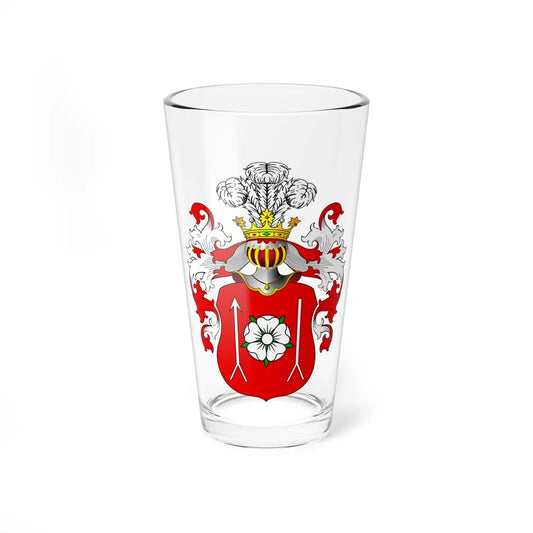POL COA Chomiński (Poland) (Coat of Arms) Pint Glass 16oz 16oz - Go Mug Yourself