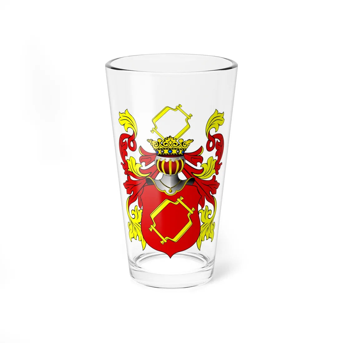 POL COA Chomąto (Poland) (Coat of Arms) Pint Glass 16oz 16oz - Go Mug Yourself