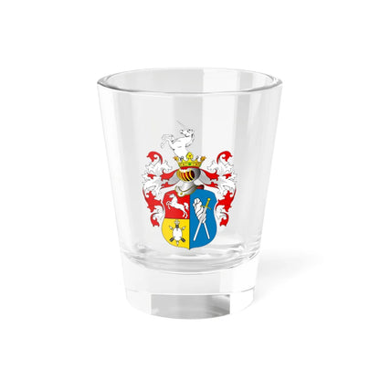 POL COA Chomętowski II (Poland) (Coat of Arms) Shot Glass 1.5oz 1.5oz - Go Mug Yourself