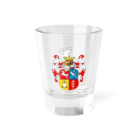 POL COA Chomętowski III (Poland) (Coat of Arms) Shot Glass 1.5oz 1.5oz - Go Mug Yourself