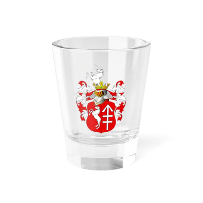 POL COA Chomętowski (Poland) (Coat of Arms) Shot Glass 1.5oz 1.5oz - Go Mug Yourself