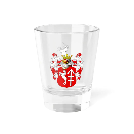 POL COA Chomętowski (Poland) (Coat of Arms) Shot Glass 1.5oz 1.5oz - Go Mug Yourself