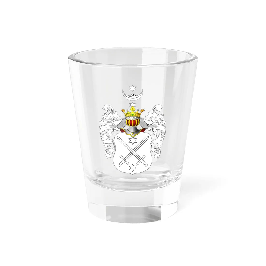 POL COA Chośnicki III (Poland) (Coat of Arms) Shot Glass 1.5oz 1.5oz - Go Mug Yourself