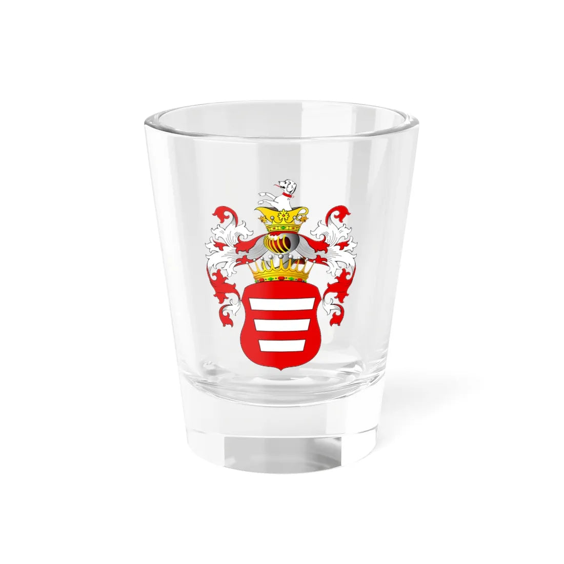 POL COA Chołoniewski (Poland) (Coat of Arms) Shot Glass 1.5oz 1.5oz - Go Mug Yourself