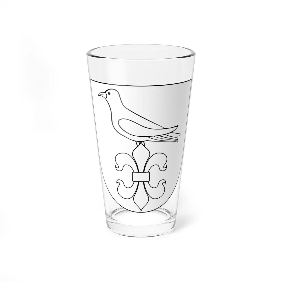 POL COA Chraplewski (Poland) (Coat of Arms) Pint Glass 16oz 16oz - Go Mug Yourself