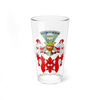 POL COA Chrapowicki (Poland) (Coat of Arms) Pint Glass 16oz 16oz - Go Mug Yourself
