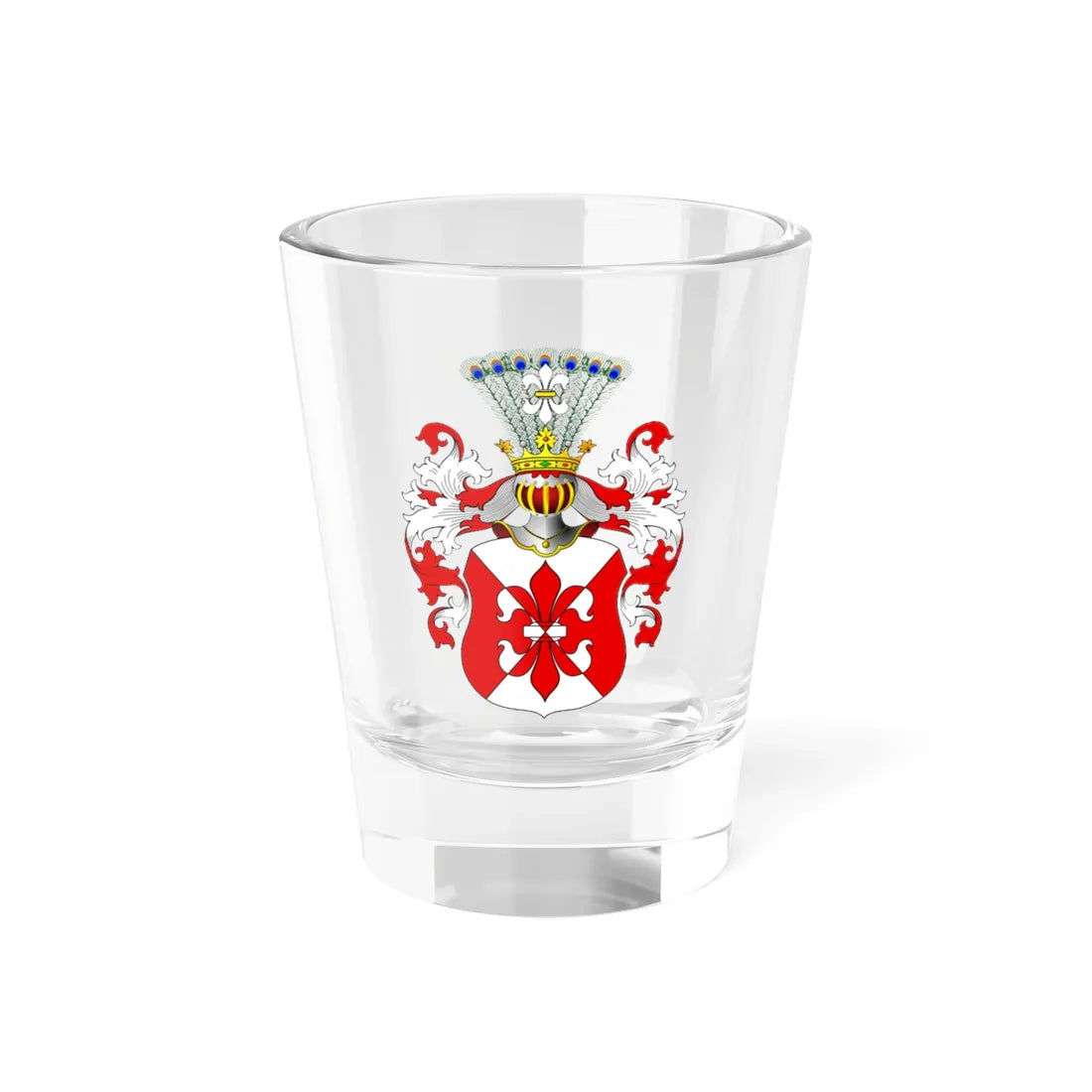 POL COA Chrapowicki (Poland) (Coat of Arms) Shot Glass 1.5oz 1.5oz - Go Mug Yourself