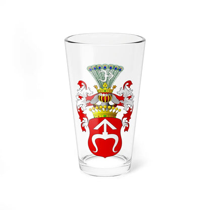 POL COA Chreptowicz (Poland) (Coat of Arms) Pint Glass 16oz 16oz - Go Mug Yourself