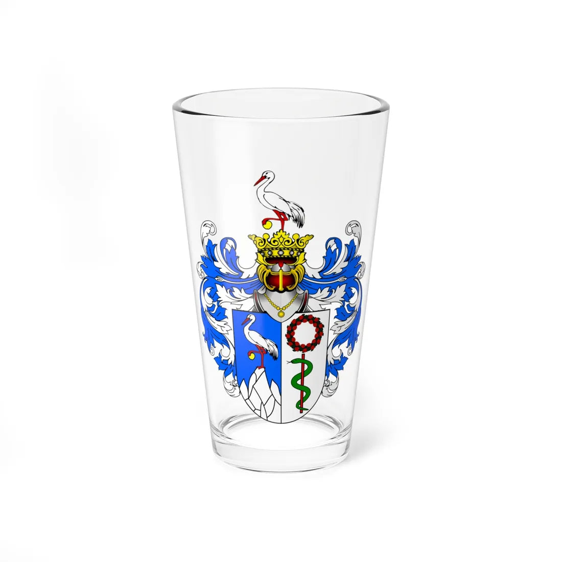 POL COA Chromy (Poland) (Coat of Arms) Pint Glass 16oz 16oz - Go Mug Yourself