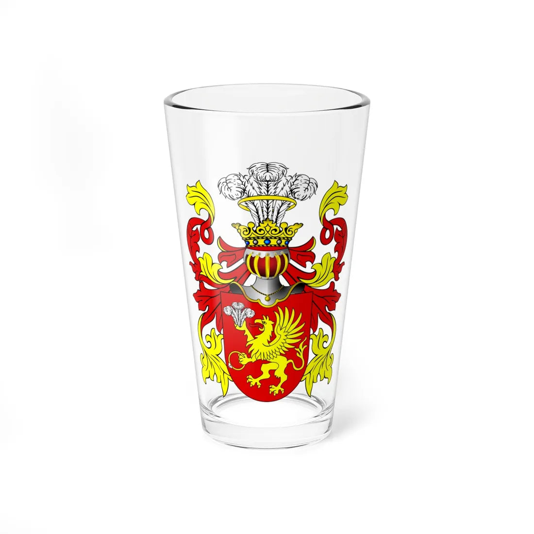 POL COA Chroniewski (Poland) (Coat of Arms) Pint Glass 16oz 16oz - Go Mug Yourself
