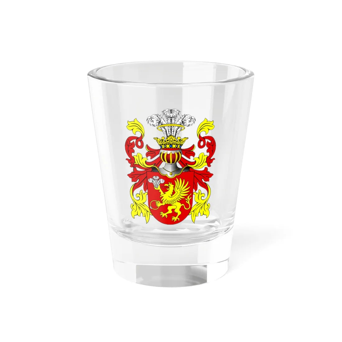 POL COA Chroniewski (Poland) (Coat of Arms) Shot Glass 1.5oz 1.5oz - Go Mug Yourself