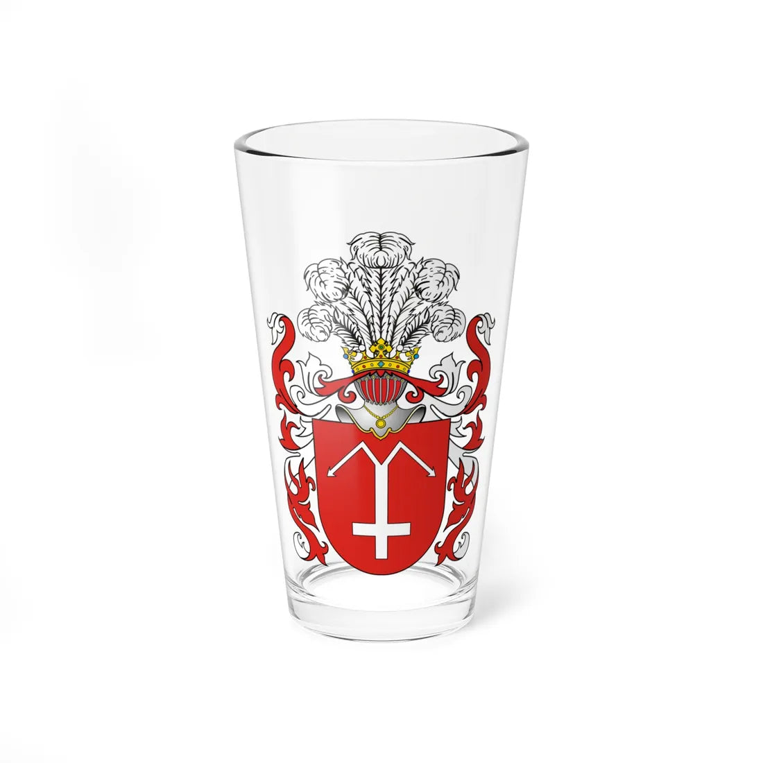 POL COA Chrynicki (Poland) (Coat of Arms) Pint Glass 16oz 16oz - Go Mug Yourself