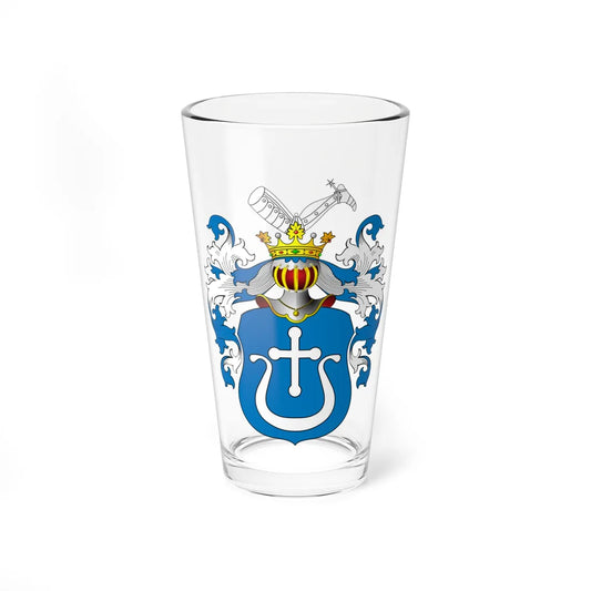 POL COA Chuchrowski (Poland) (Coat of Arms) Pint Glass 16oz 16oz - Go Mug Yourself