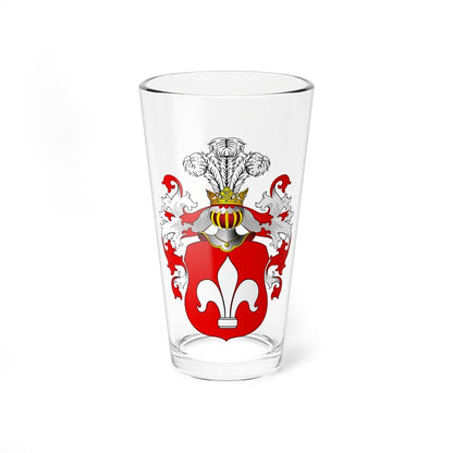 POL COA Chłusowicz (Poland) (Coat of Arms) Pint Glass 16oz 16oz - Go Mug Yourself