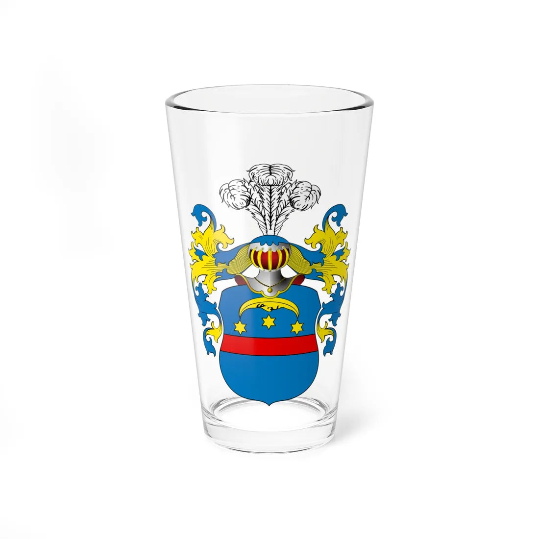 POL COA Chynowski I (Poland) (Coat of Arms) Pint Glass 16oz 16oz - Go Mug Yourself