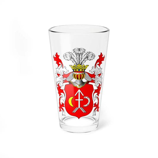 POL COA Cichiński (Poland) (Coat of Arms) Pint Glass 16oz 16oz - Go Mug Yourself